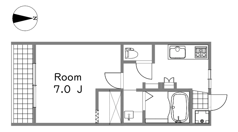 Tact 1階の間取り図